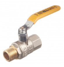 Кран шаровой газовый Valtec 1/2 ВР(г) х 1/2 НР(ш) ручка (VT.272.N.04)