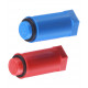 Заглушка полипропиленовая Valtec 1/2 НР(ш) красная/синяя (2 шт.) (VTp.792.M.04)