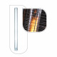 Камин инфракрасный Ballu Flame уличный газовый 847х2315х770 мм (BOGH-15)