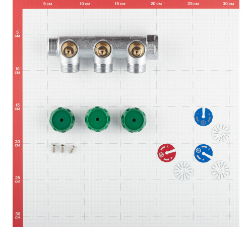 Коллектор Stout 3/4 ВР(г) х 3 выхода 3/4(ЕК) х 3/4 НР(ш) регулирующий (SMB-6850-343403) Коллектор Stout 3/4 ВР(г) х 3 выхода 3/4(ЕК) х 3/4 НР(ш) регулирующий (SMB-6850-343403)