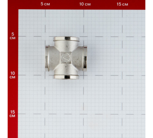 Крестовина Valtec 3/4 ВР(г) х 3/4 ВР(г) х 3/4 ВР(г) х 3/4 ВР(г) латунная (VTr.760.N.0005) Крестовина Valtec 3/4 ВР(г) х 3/4 ВР(г) х 3/4 ВР(г) х 3/4 ВР(г) латунная (VTr.760.N.0005)