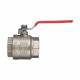 Кран шаровой латунный Valtec Base 2 ВР(г) х 2 ВР(г) ручка прямой (VT.214.N.09)