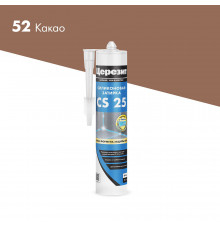 Герметик силиконовый затирка Церезит CS 25 № 52 какао 280 мл
