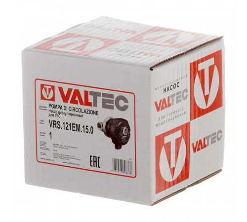Циркуляционный насос для систем отопления Valtec VRS12/1EM DN12 подъем 1,6 м 80 мм (VRS.121EM.15.0)