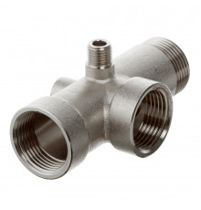 Соединитель для насоса Valtec 1 НР(ш) х 1 ВР(г) х 1 ВР(г) х 1/4 НР(ш) х1/4 ВР(г) пятиходовой (VTr.600.N.06110)