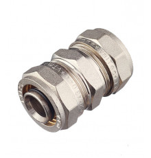 Соединитель прямой VALTEC (VTm.303.N.002626) 26 обж(ц) х 26 обж(ц)