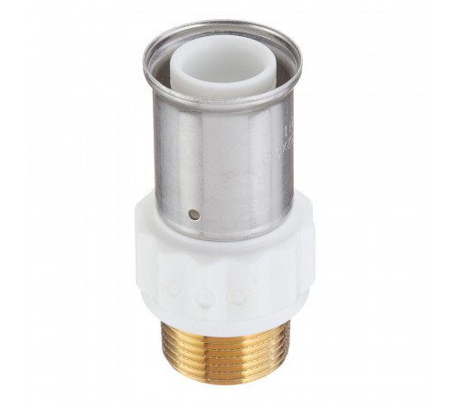 Муфта Henco (17PKW-3206) 32(пресс) х 1 НР(ш) белая PVDF Муфта Henco (17PKW-3206) 32(пресс) х 1 НР(ш) белая PVDF