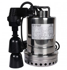 Насос дренажный Stout для грязной воды 150 л/мин (SPD-0003-200250)
