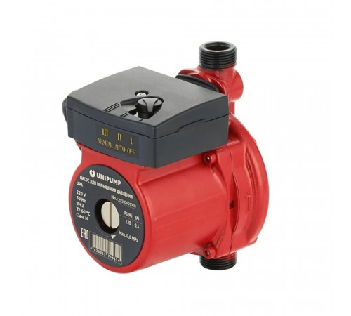 Циркуляционный насос для повышения давления UNIPUMP UPA 15-90 DN15 подъем 9 м 160 мм с гайками (44898) Циркуляционный насос для повышения давления UNIPUMP UPA 15-90 DN15 подъем 9 м 160 мм с гайками (44898)