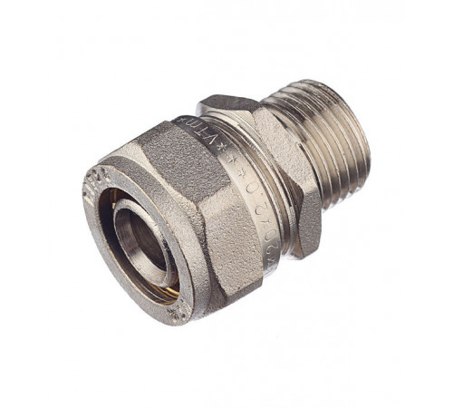 Соединитель прямой VALTEC (VTm.301.N.002004) 20 обж(ц) х 1/2 НР(ш)