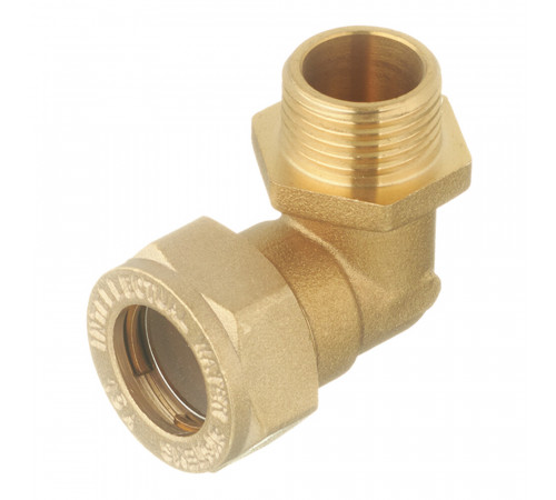 Угол Stahlmann IWS EasyFix 90° 15 мм х 1/2 НР(ш) для гофрированных труб