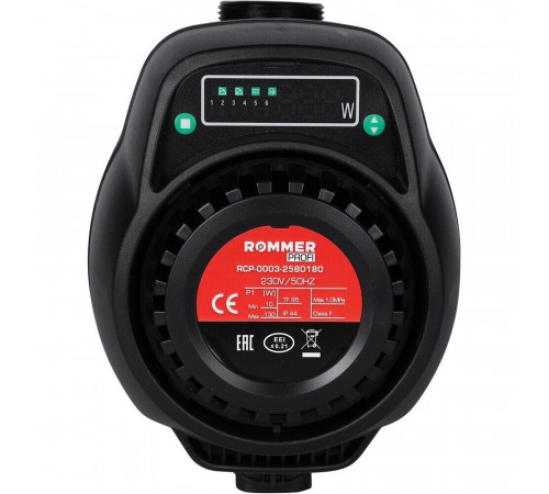 Циркуляционный насос для систем отопления Rommer ER 25/80-180 DN25 подъем 8 м 180 мм с гайками (RCP-0003-2580180) Циркуляционный насос для систем отопления Rommer ER 25/80-180 DN25 подъем 8 м 180 мм с гайками (RCP-0003-2580180)