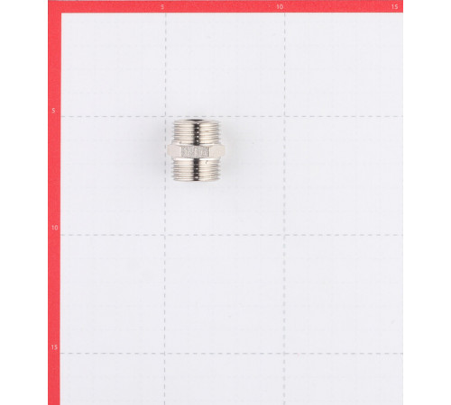 Ниппель Valtec 1/2 НР(ш) х 1/2 НР(ш) латунный (VTr.582.N.0004) Ниппель Valtec 1/2 НР(ш) х 1/2 НР(ш) латунный (VTr.582.N.0004)