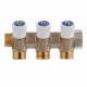 Коллектор Stout 3/4 ВР(г) х 3 выхода 3/4(ЕК) х 3/4 НР(ш) регулирующий (SMB 6851 343403)