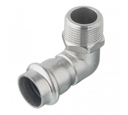Угол VALTEC (VTi.953.I.002205) 90° 22 мм х 3/4 НР нержавеющая сталь Угол VALTEC (VTi.953.I.002205) 90° 22 мм х 3/4 НР нержавеющая сталь