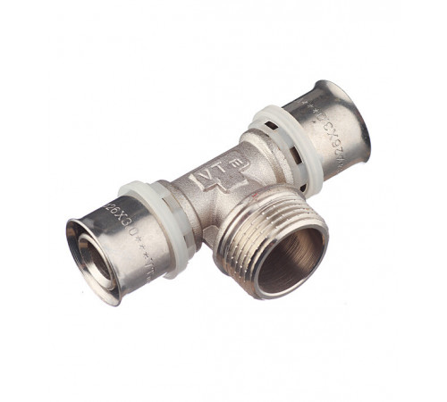 Тройник VALTEC (VTm.233.N.260626) 26(пресс) х 1 НР(ш) х 26(пресс) Тройник VALTEC (VTm.233.N.260626) 26(пресс) х 1 НР(ш) х 26(пресс)