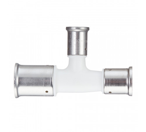 Тройник Henco (11PKW-322026) 32(пресс) х 20(пресс) х 26(пресс) белый PVDF Тройник Henco (11PKW-322026) 32(пресс) х 20(пресс) х 26(пресс) белый PVDF