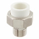 Муфта полипропиленовая Valtec разъемная (американка) 20 мм х 1/2 НР(ш) (VTp.761.0.02004)