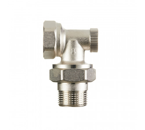 Клапан запорный угловой Arrowhead Element 3/4 НР(ш) х 3/4 ВР(г) для радиатора (215133) Клапан запорный угловой Arrowhead Element 3/4 НР(ш) х 3/4 ВР(г) для радиатора (215133)