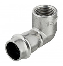 Угол Valtec (VTi.952.I.001804) 90° 18 мм х 1/2 ВР(г) нержавеющая сталь