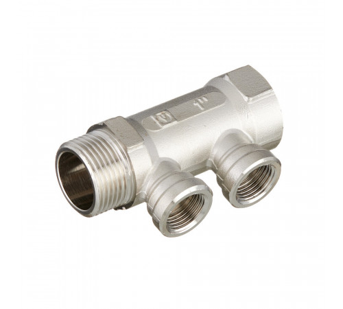 Коллектор Valtec 1 ВР(г) х 2 выхода 1/2 ВР(г) х 1 НР(ш) (VTc.550.N.0602) Коллектор Valtec 1 ВР(г) х 2 выхода 1/2 ВР(г) х 1 НР(ш) (VTc.550.N.0602)
