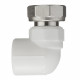 Угол полипропиленовый Valtec 20 мм х 3/4 ВР(г) с накидной гайкой (VTp.758.0.02005)