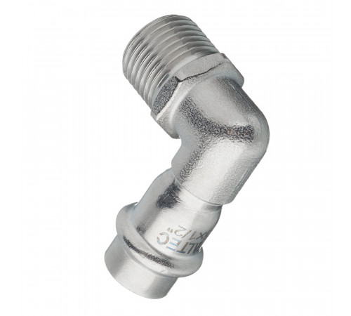 Угол VALTEC (VTi.953.I.001504) 90° 15 мм х 1/2 НР(ш) нержавеющая сталь Угол VALTEC (VTi.953.I.001504) 90° 15 мм х 1/2 НР(ш) нержавеющая сталь