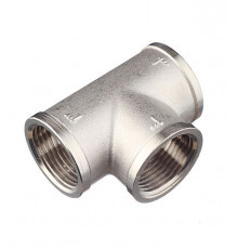 Тройник Valtec 1 ВР(г) х 1 ВР(г) х 1 ВР(г) латунный (VTr.130.N.0006)