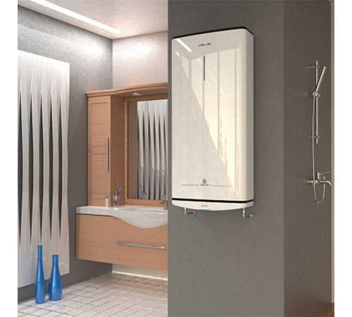 Водонагреватель накопительный Ariston Velis TECH INOX R ABS 80 электрический 80 л 2 кВт плоский вертикальный Водонагреватель накопительный Ariston Velis TECH INOX R ABS 80 электрический 80 л 2 кВт плоский вертикальный
