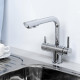 Смеситель для кухни WasserKraft хром с подключением к фильтру (A8017)