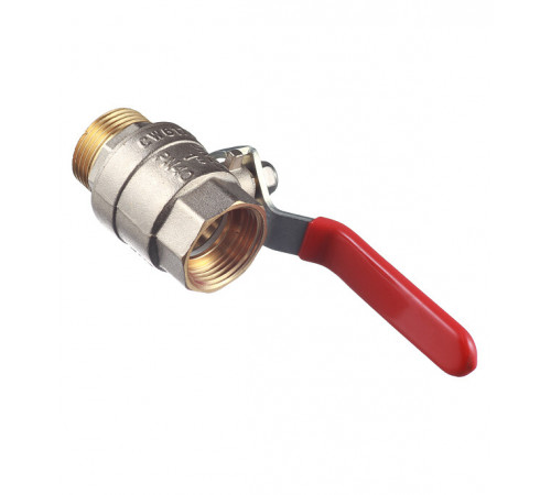 Кран шаровой латунный Valtec Base 1 ВР(г) х 1 НР(ш) ручка прямой (VT.215.N.06) Кран шаровой латунный Valtec Base 1 ВР(г) х 1 НР(ш) ручка прямой (VT.215.N.06)