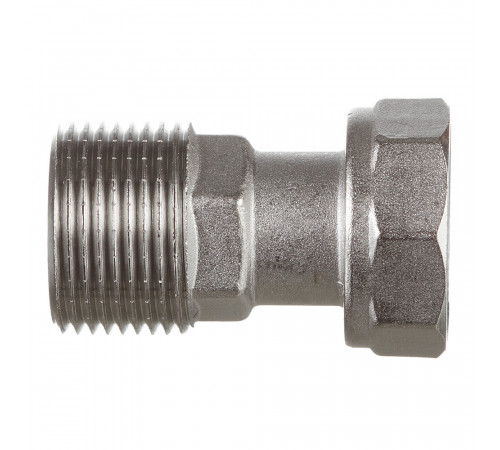Полусгон Valtec 3/4 ВР(г) х 3/4 НР(ш) с накидной гайкой латунный (VTr.613.N.0505) Полусгон Valtec 3/4 ВР(г) х 3/4 НР(ш) с накидной гайкой латунный (VTr.613.N.0505)