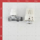 Клапан термостатический Valtec 1/2 НР(ш) х 1/2 ВР(г) для радиатора (VT.048.N.04)