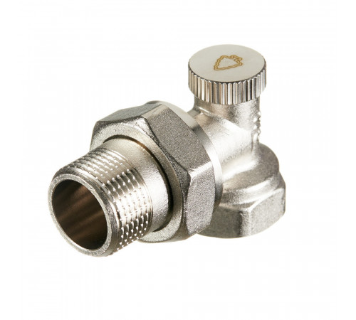 Клапан запорный угловой Arrowhead Element 3/4 НР(ш) х 3/4 ВР(г) для радиатора (215133) Клапан запорный угловой Arrowhead Element 3/4 НР(ш) х 3/4 ВР(г) для радиатора (215133)