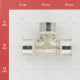 Тройник VALTEC (VTm.231.N.323232) 32(пресс) х 32(пресс) х 32(пресс)