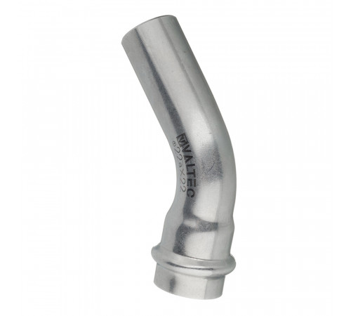Угол VALTEC (VTi.958.I.002222) 45° 22 мм ВН нержавеющая сталь Угол VALTEC (VTi.958.I.002222) 45° 22 мм ВН нержавеющая сталь
