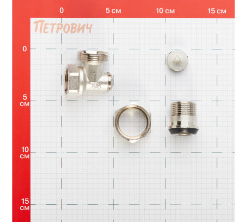 Клапан запорный угловой Arrowhead Element 3/4 НР(ш) х 3/4 ВР(г) для радиатора (215133) Клапан запорный угловой Arrowhead Element 3/4 НР(ш) х 3/4 ВР(г) для радиатора (215133)