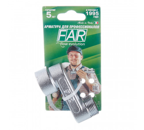 Эксцентрик Far 3/4 ВР(г) х 3/4 НР(ш) х 50 мм латунный (FC 5560 534) Эксцентрик Far 3/4 ВР(г) х 3/4 НР(ш) х 50 мм латунный (FC 5560 534)
