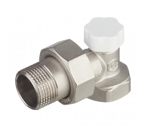 Клапан запорный угловой Stout 3/4 НР(ш) х 3/4 ВР(г) для радиатора (SVL-1156-000020) Клапан запорный угловой Stout 3/4 НР(ш) х 3/4 ВР(г) для радиатора (SVL-1156-000020)