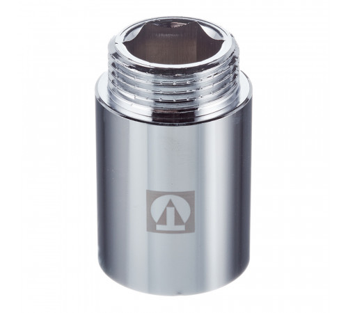 Удлинитель Valtec 50 мм х 1 ВР(г) х 1 НР(ш) хром латунный (VTr.198.C.0650)