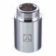 Удлинитель Valtec 50 мм х 1 ВР(г) х 1 НР(ш) хром латунный (VTr.198.C.0650)