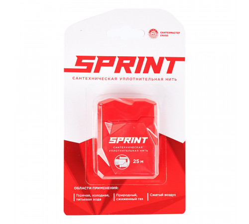 Нить для герметизации резьбы Sprint полимерная 25 м Нить для герметизации резьбы Sprint полимерная 25 м