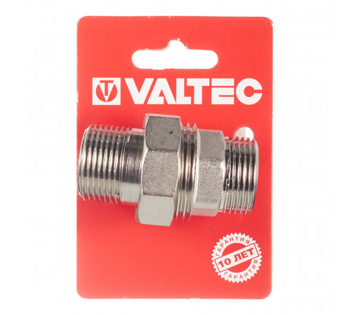 Американка прямая Valtec 3/4 НР(ш) х 3/4 НР(ш) латунная (VTr.728.N.0005)