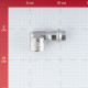 Угол VALTEC (VTi.952.I.001504) 90° 15 мм х 1/2 ВР(г) нержавеющая сталь