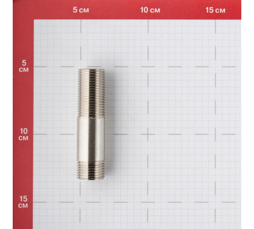 Сгон Valtec 1/2 НР(ш) х 80 мм латунный (VTr.653.N.0408) Сгон Valtec 1/2 НР(ш) х 80 мм латунный (VTr.653.N.0408)