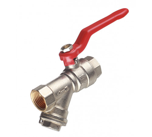 Кран шаровой латунный Valtec 1/2 ВР(г) х 1/2 ВР(г) ручка с фильтром прямой (VT.292.N.04) Кран шаровой латунный Valtec 1/2 ВР(г) х 1/2 ВР(г) ручка с фильтром прямой (VT.292.N.04)