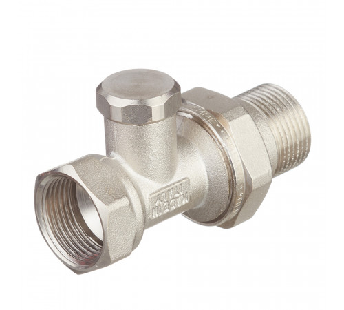 Клапан запорный Tiemme 3/4 НР(ш) х 3/4 ВР(г) для радиатора (3230014 / 3235N0505EC)
