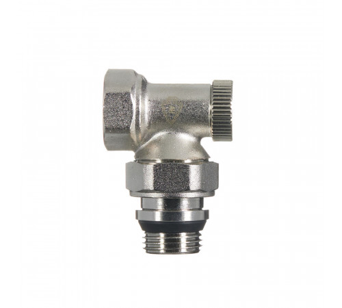 Клапан запорный угловой Arrowhead Element 1/2 ВР(г) х 1/2 НР(ш) для радиатора (215122)