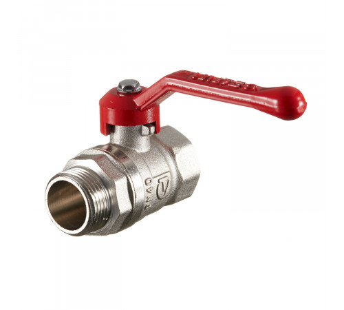 Кран шаровой латунный Valtec 3/4 ВР(г) х 3/4 НР(ш) полнопроходной ручка прямой (VT.121.N.05) Кран шаровой латунный Valtec 3/4 ВР(г) х 3/4 НР(ш) полнопроходной ручка прямой (VT.121.N.05)