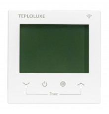 Терморегулятор сенсорный программируемый для теплого пола Теплолюкс Pontus WI FI белый с поддержкой Wi-Fi